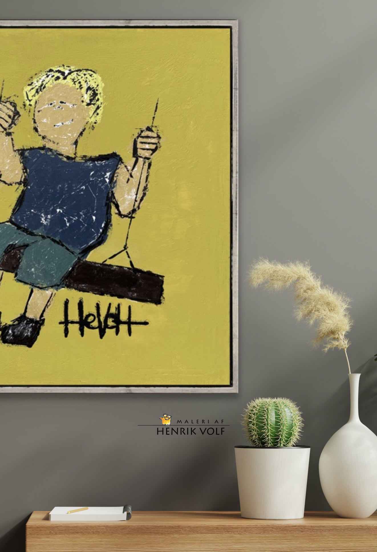 Maleri Af Henrik Volf - Showroom - 108