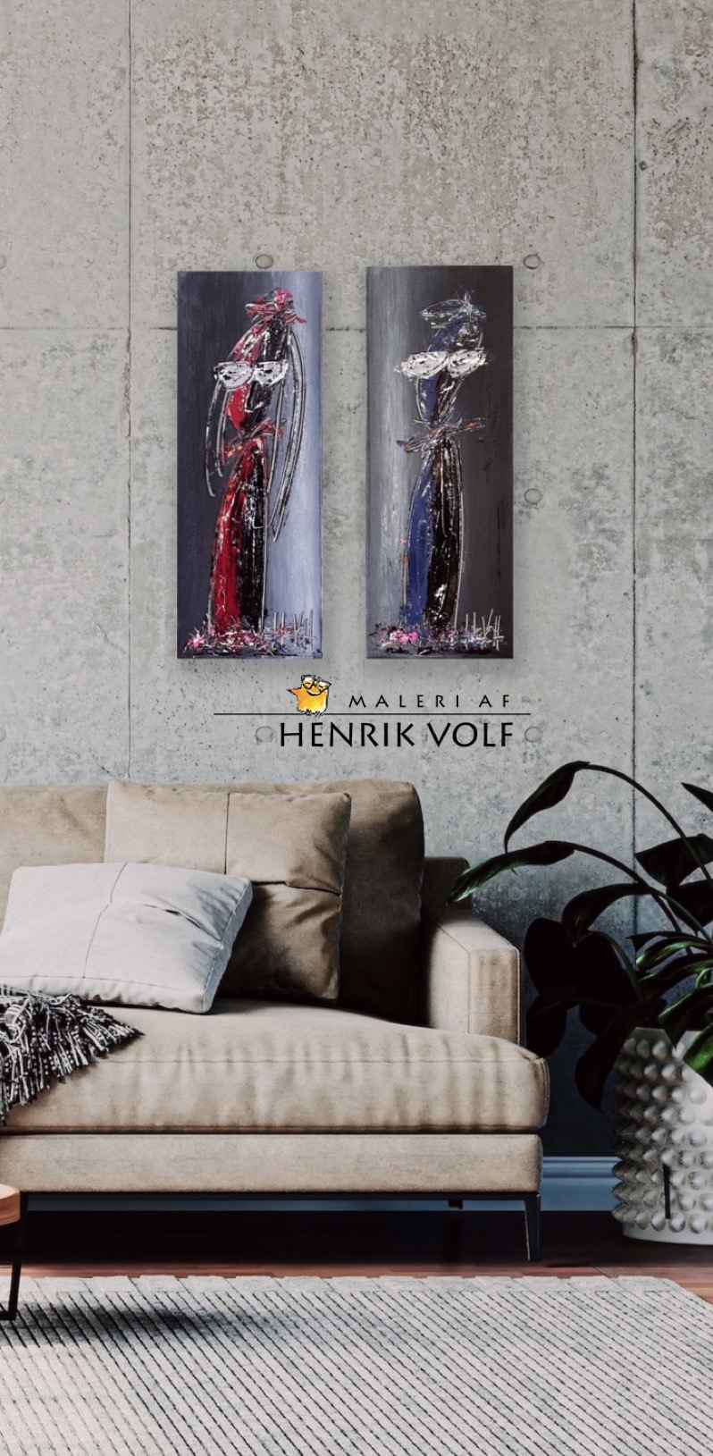 Maleri Af Henrik Volf - Showroom - 109