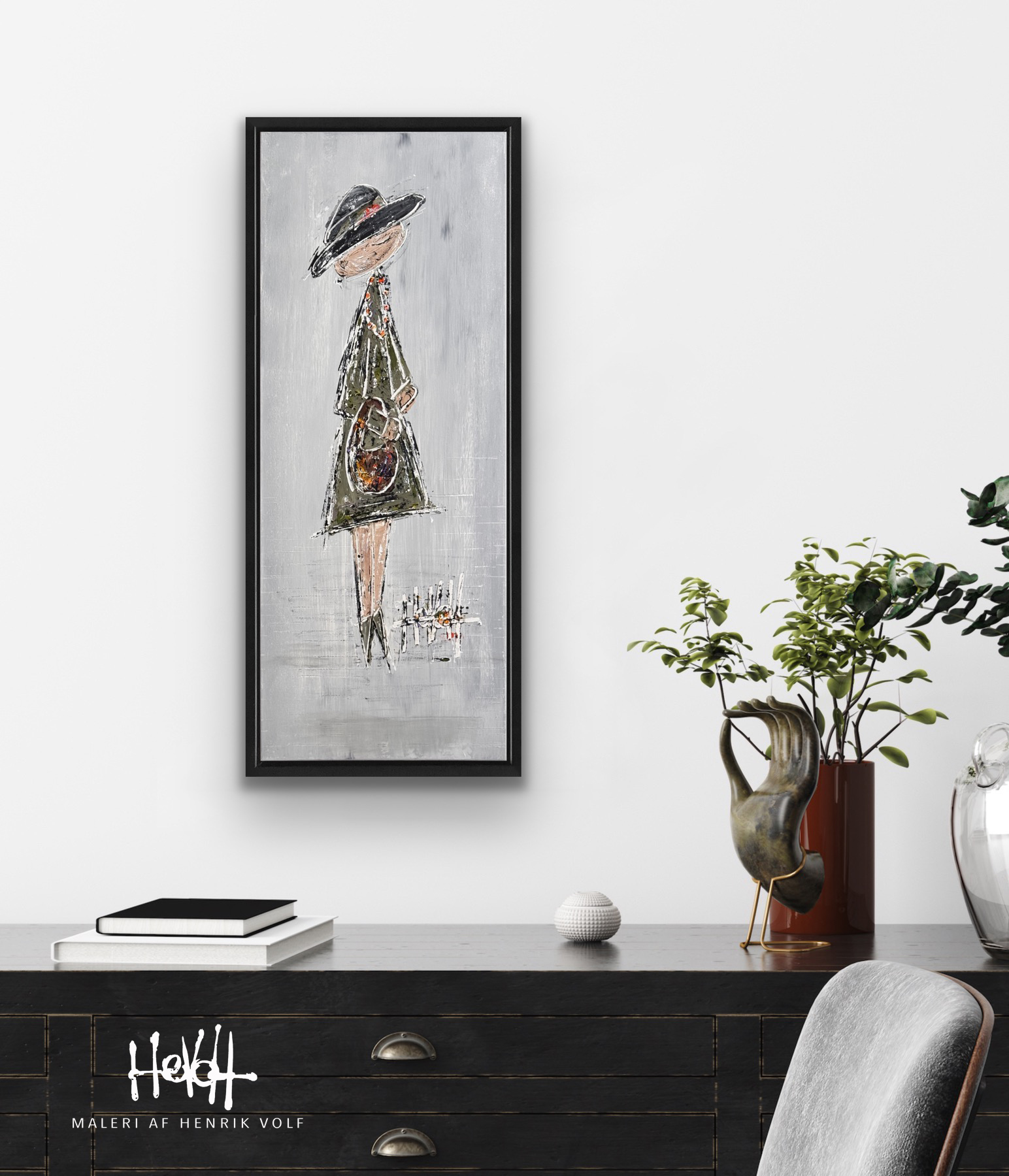 Maleri Af Henrik Volf - Showroom 11