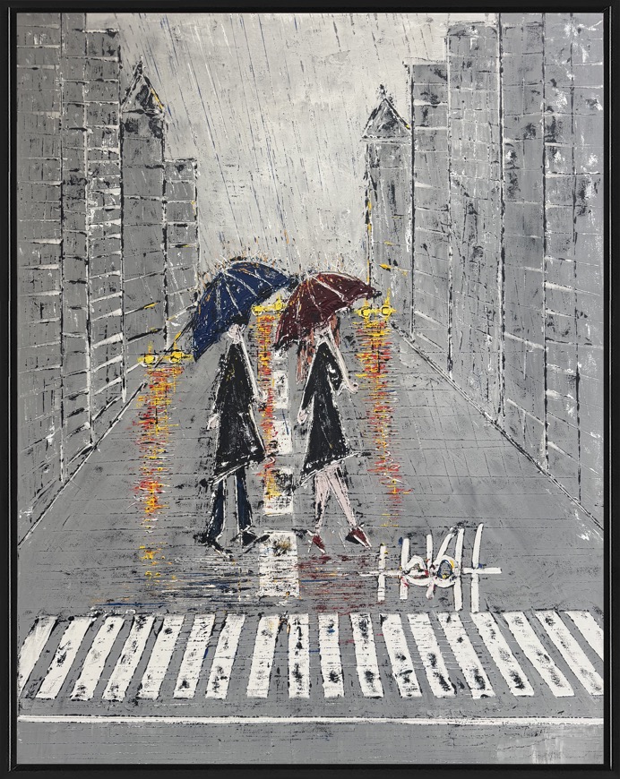 Maleri Af Henrik Volf 982