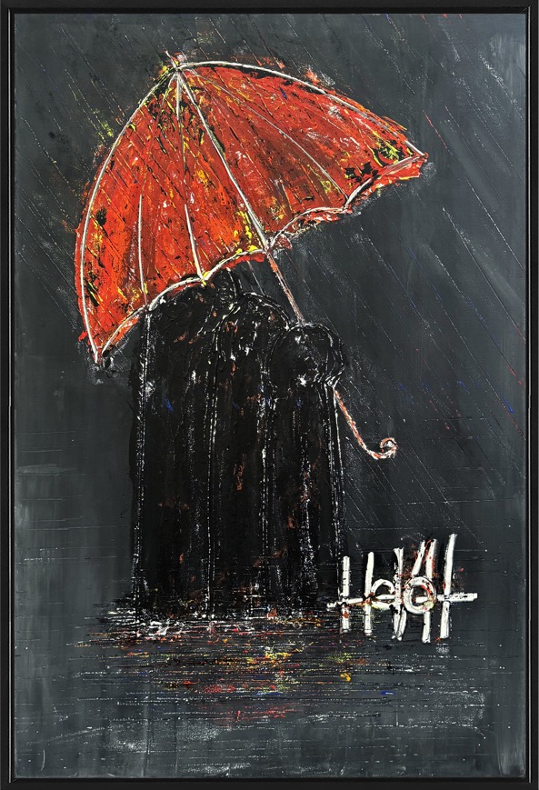 Maleri Af Henrik Volf 975